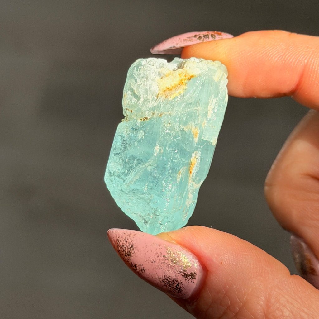 Aquamarine Beryl Specimen #AQ12 – Wholehearted Crystal Creations