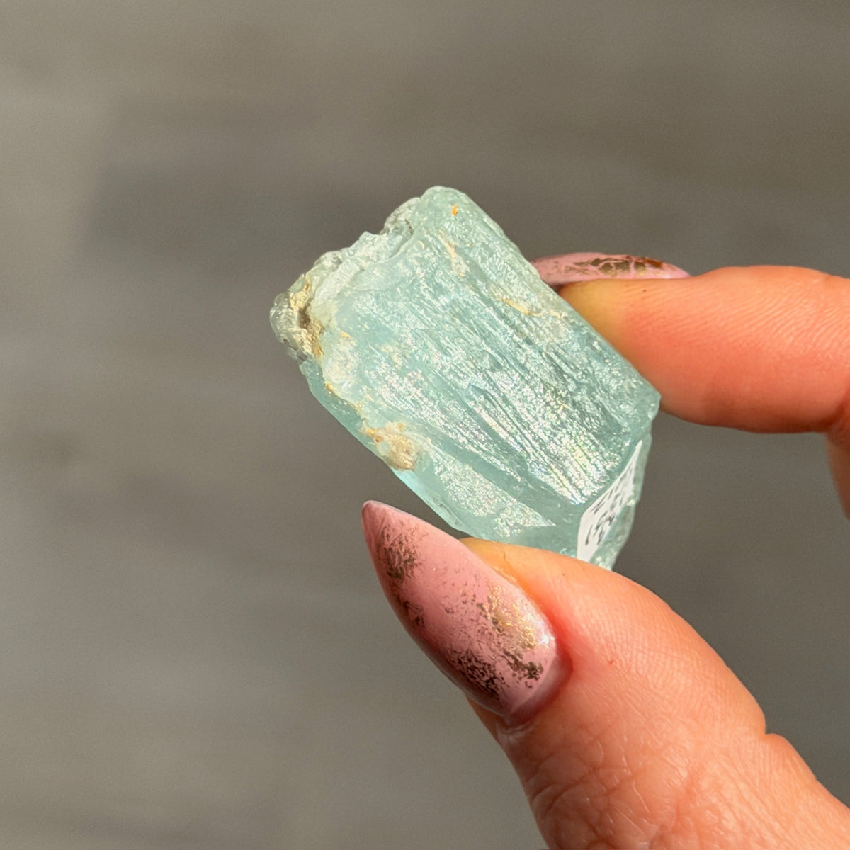 Aquamarine Beryl Specimen #AQ12 – Wholehearted Crystal Creations
