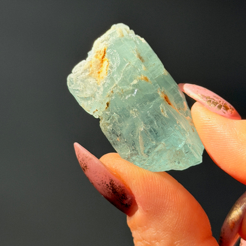 Aquamarine Beryl Specimen #AQ12 – Wholehearted Crystal Creations