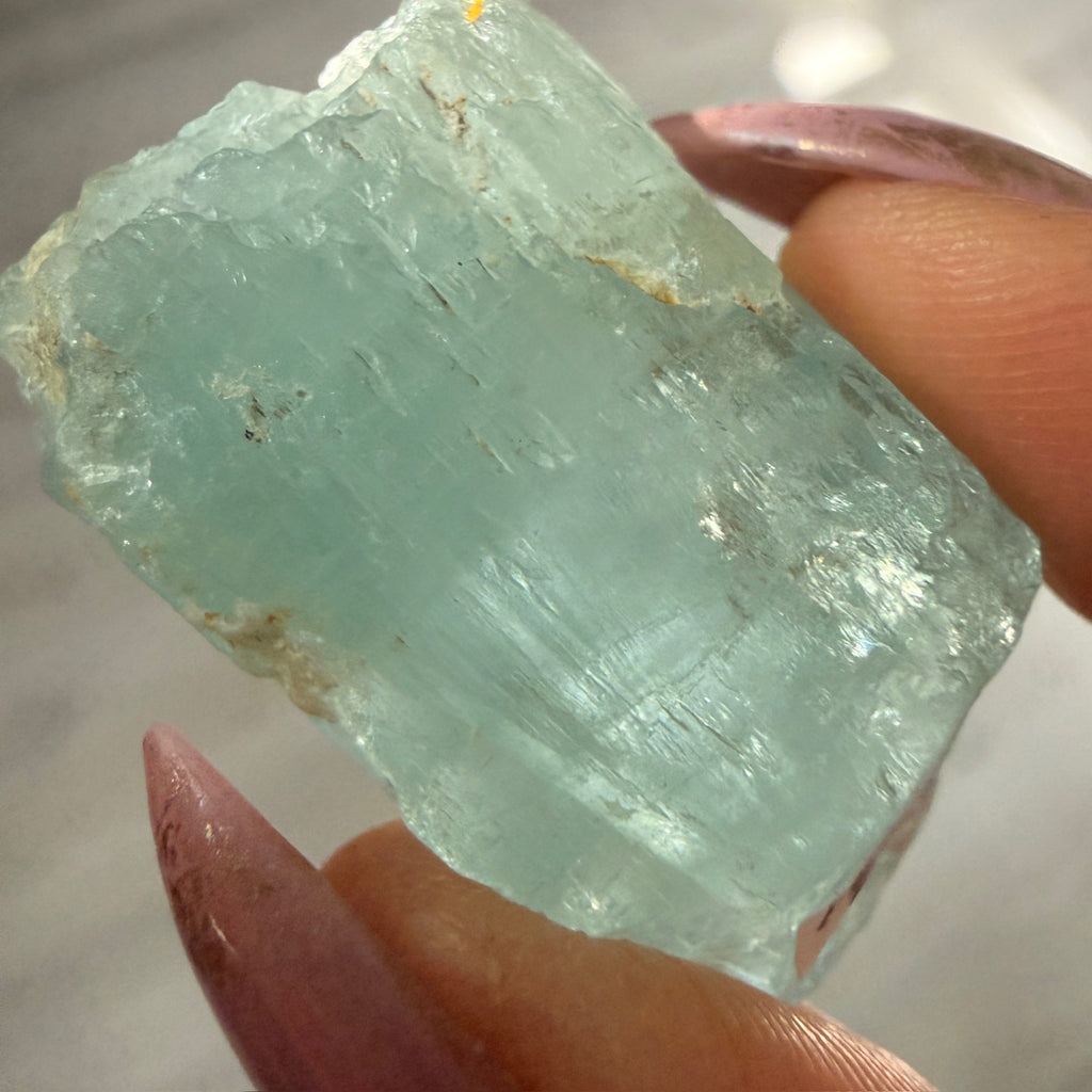 Aquamarine Beryl Specimen #AQ12 – Wholehearted Crystal Creations