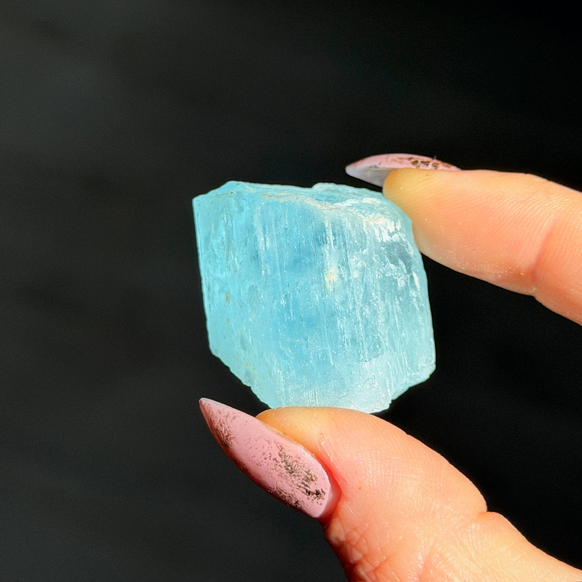 Aquamarine Beryl Specimen #AQ13 – Wholehearted Crystal Creations