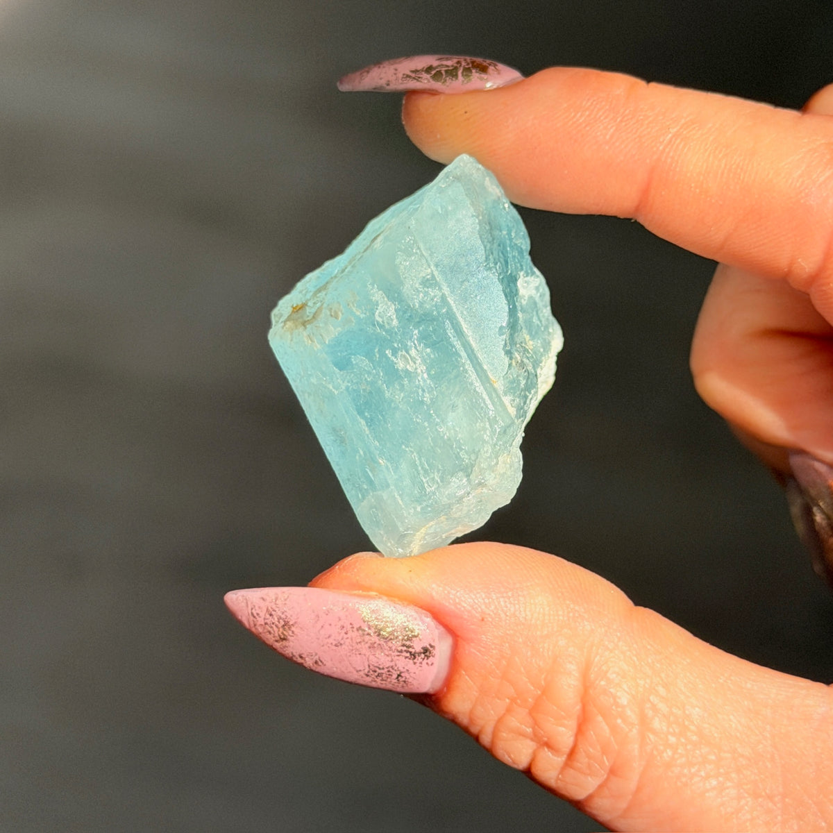 Aquamarine Beryl Specimen #AQ13 – Wholehearted Crystal Creations
