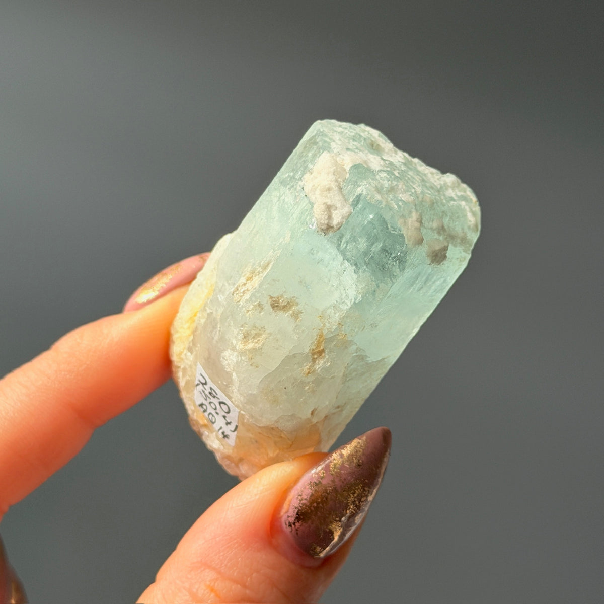 Aquamarine Beryl Specimen #AQ14 – Wholehearted Crystal Creations