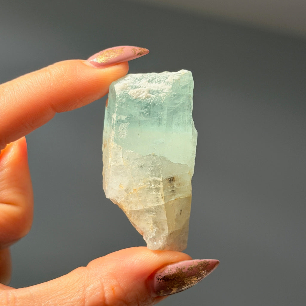 Aquamarine Beryl Specimen #AQ14 – Wholehearted Crystal Creations