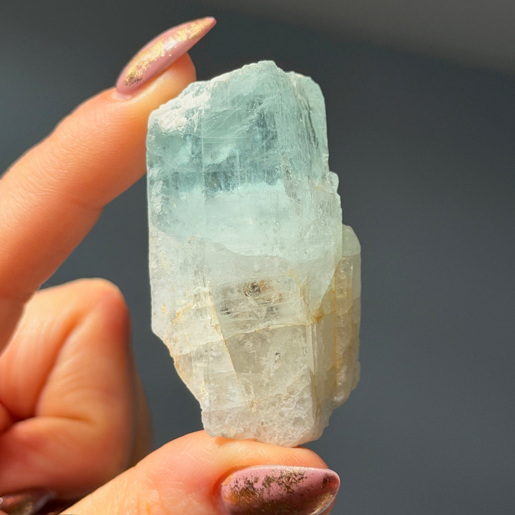 Aquamarine Beryl Specimen #AQ14 – Wholehearted Crystal Creations
