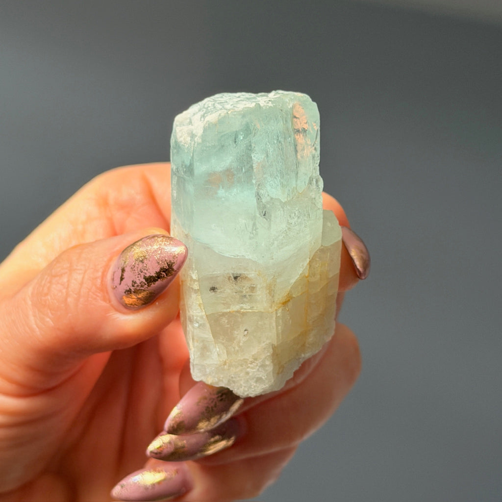 Aquamarine Beryl Specimen #AQ14 – Wholehearted Crystal Creations