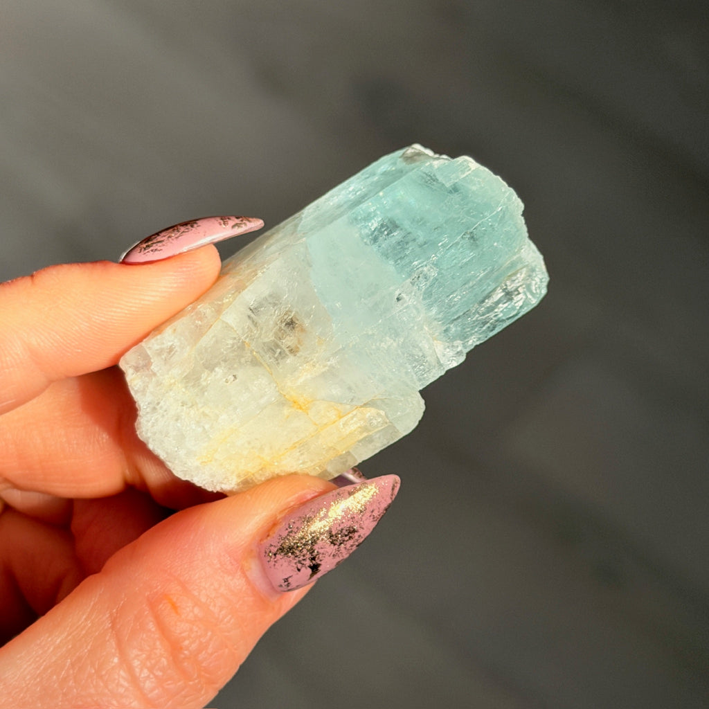 Aquamarine Beryl Specimen #AQ14 – Wholehearted Crystal Creations