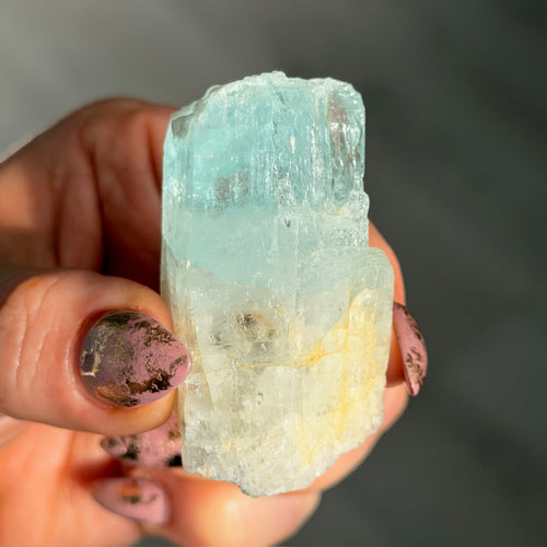 Aquamarine Beryl Specimen #AQ14 – Wholehearted Crystal Creations
