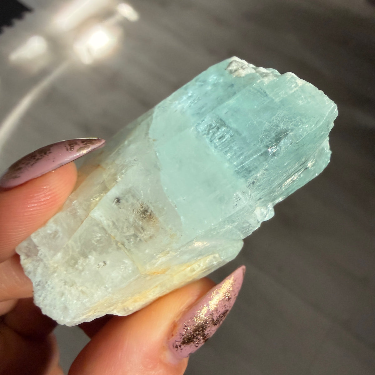 Aquamarine Beryl Specimen #AQ14 – Wholehearted Crystal Creations
