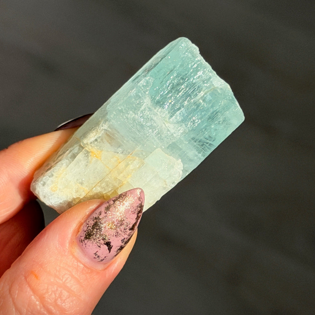 Aquamarine Beryl Specimen #AQ14 – Wholehearted Crystal Creations