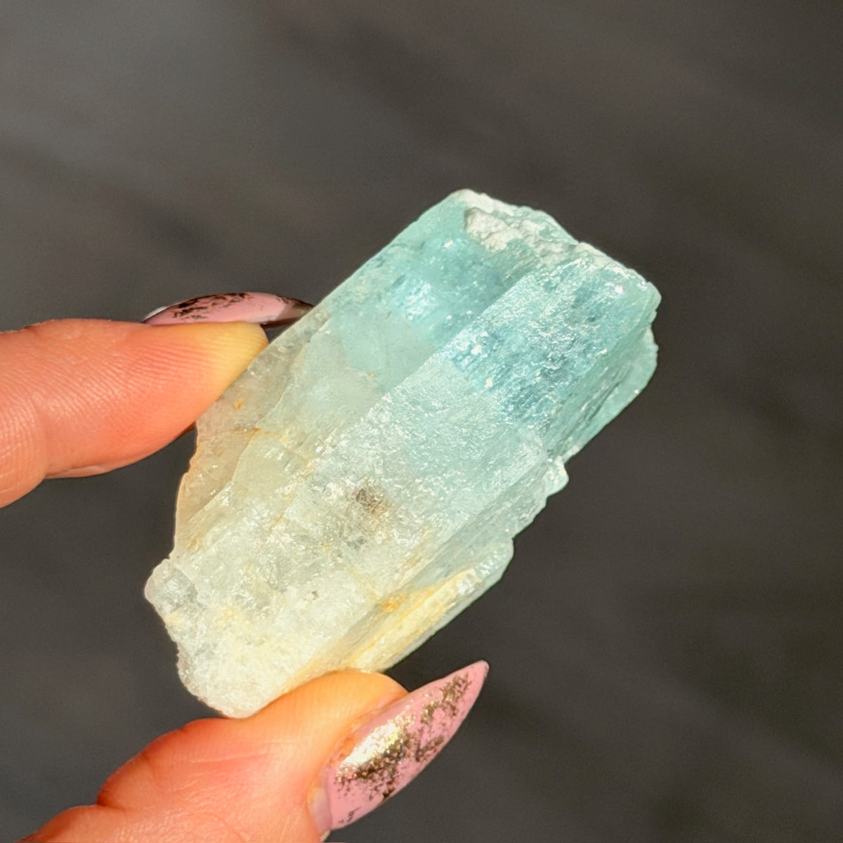 Aquamarine Beryl Specimen #AQ14 – Wholehearted Crystal Creations