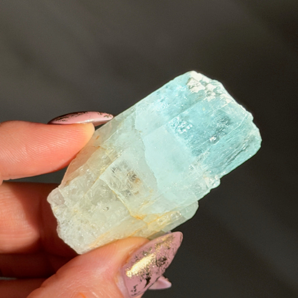 Aquamarine Beryl Specimen #AQ14 – Wholehearted Crystal Creations