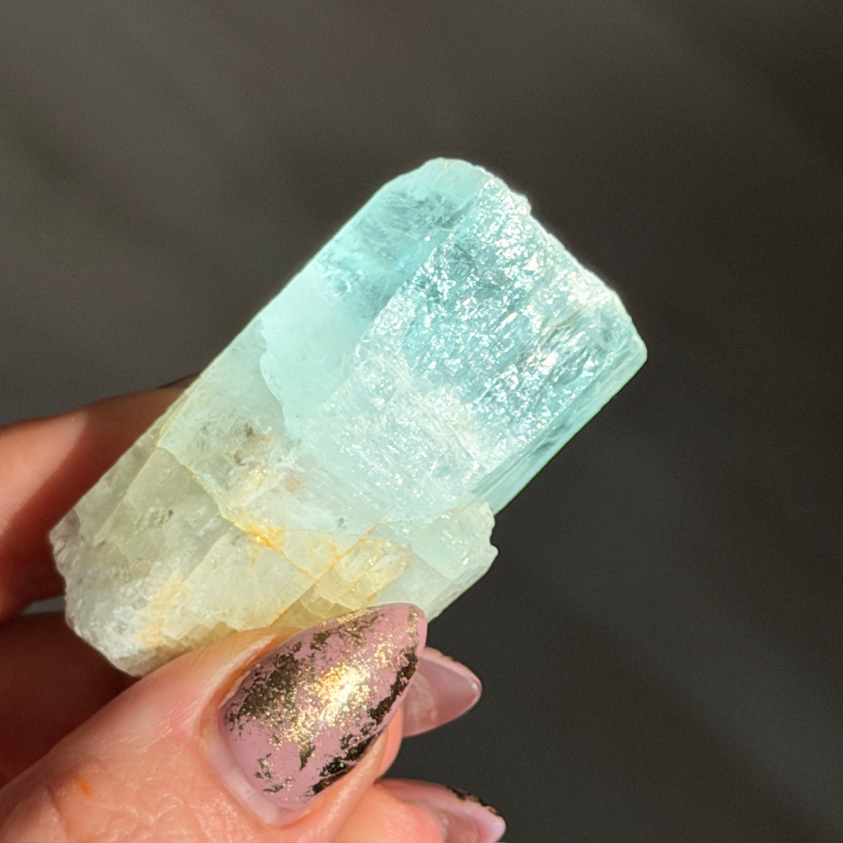 Aquamarine Beryl Specimen #AQ14 – Wholehearted Crystal Creations