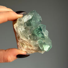 Green Cubic Fluorite Raw Crystal Specimen