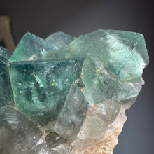 Green Cubic Fluorite Raw Crystal Specimen