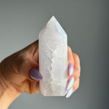 Blue Lace Agate Chalcedony Tower Crystal Specimen – Wholehearted Crystal Creations