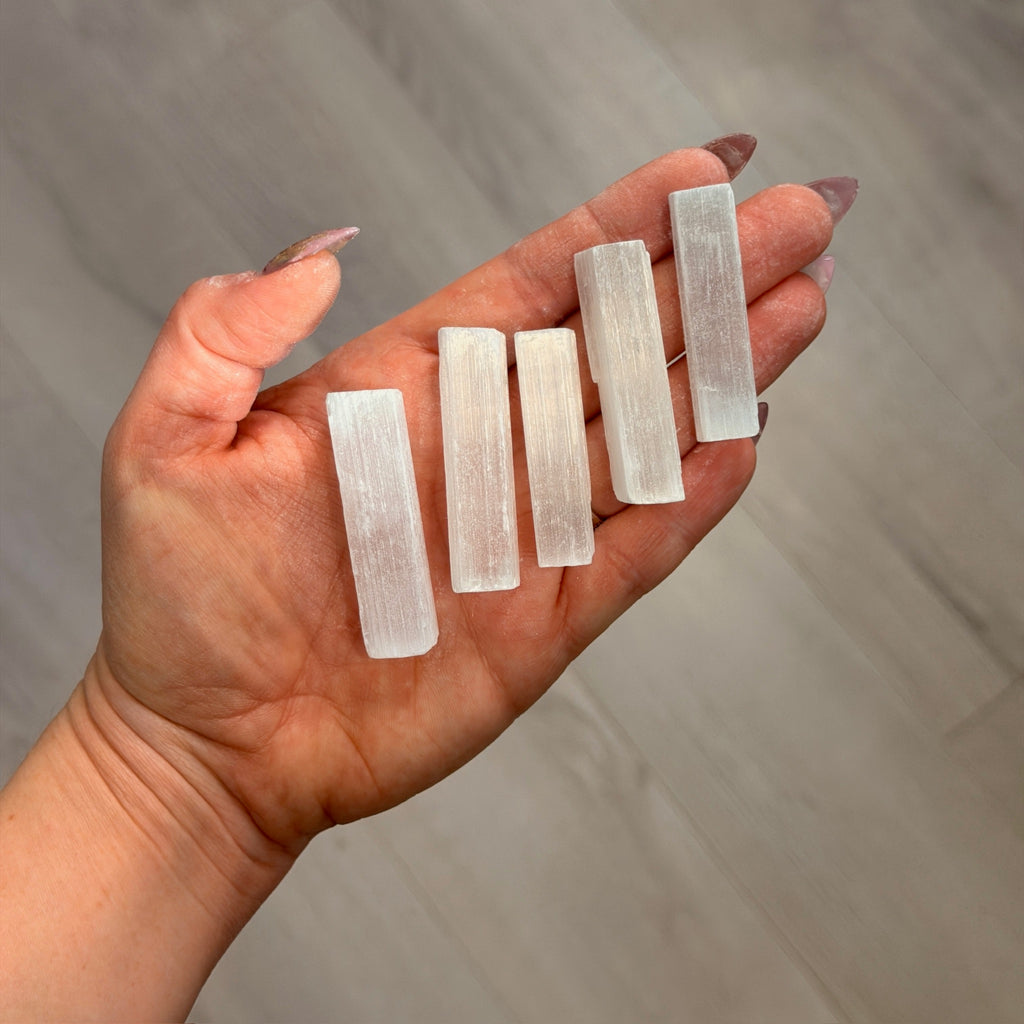 Selenite (Satin Spar) Raw Specimen – Wholehearted Crystal Creations