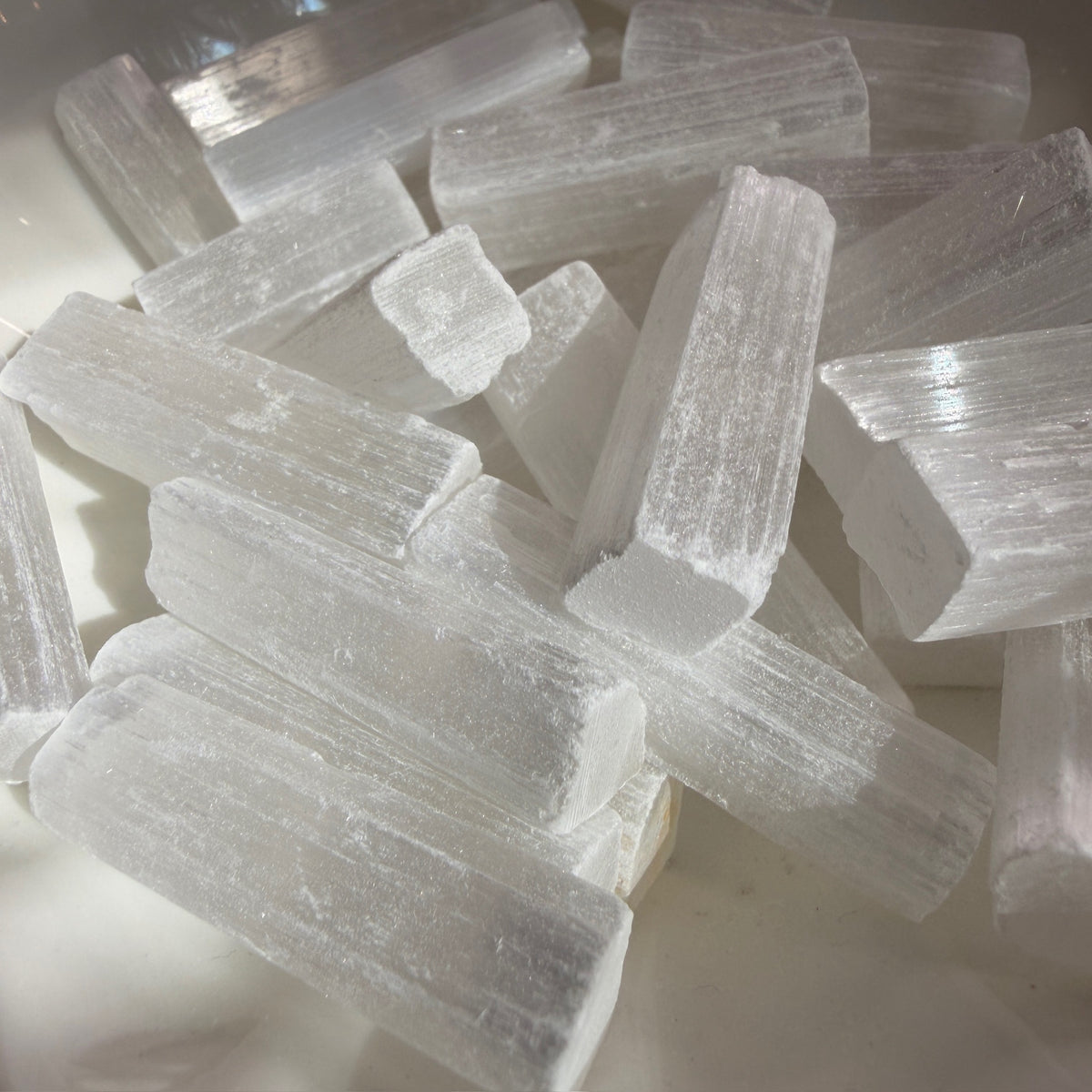 Selenite (Satin Spar) Raw Specimen – Wholehearted Crystal Creations