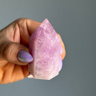 Kunzite AA Grade Crystal Tower Specimen – Wholehearted Crystal Creations