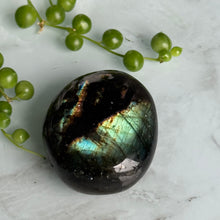 Labradorite Palm Stone Crystal Specimen
