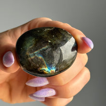 Labradorite Palm Stone Crystal Specimen