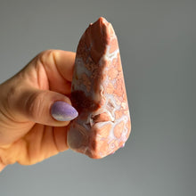 Pink (Cotton Candy) Agate Polished Freeform Specimen