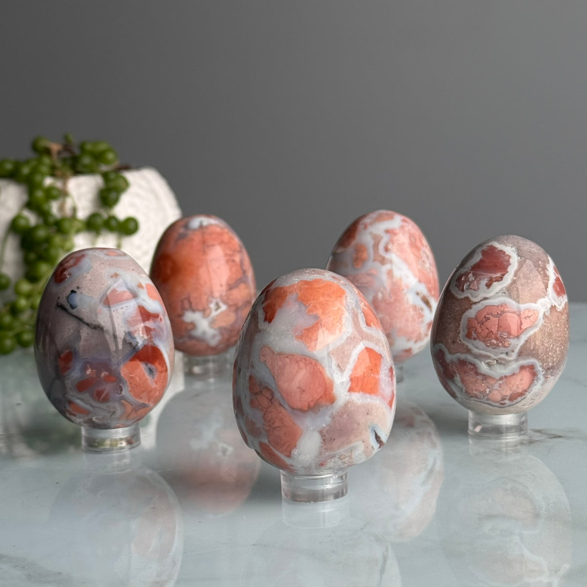 Pink Agate Cotton Candy Egg Carving Crystal Specimen – Wholehearted Crystal Creations
