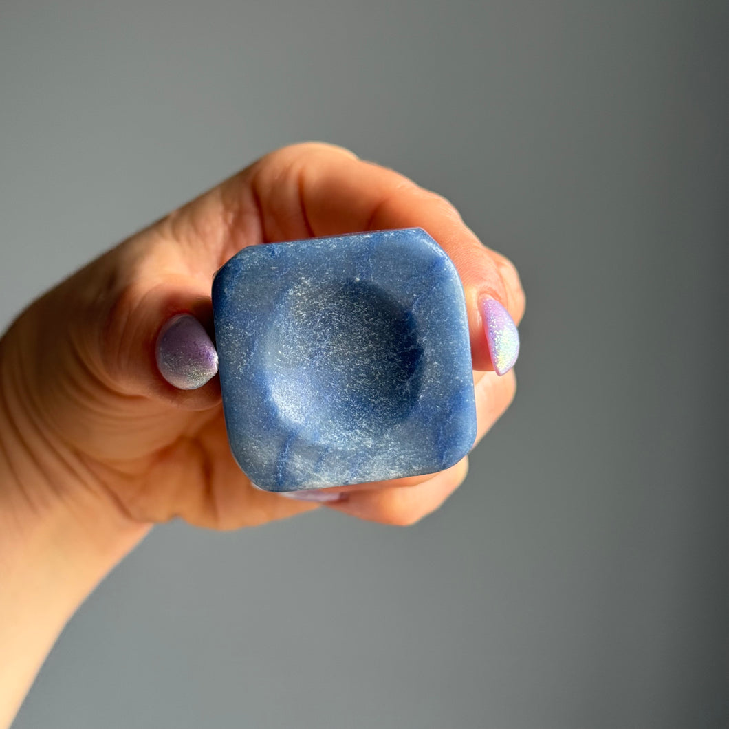 Blue Aventurine Sphere Holder Crystal Specimen