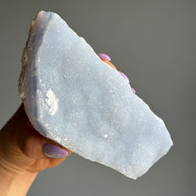 Blue Lace Agate Raw Crystal Specimen
