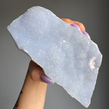 Blue Lace Agate Raw Crystal Specimen