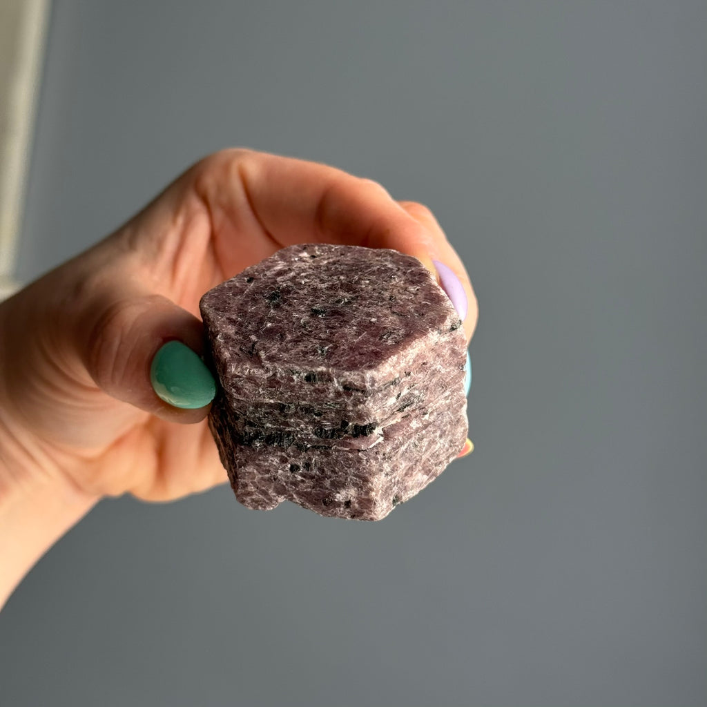 Ruby Sacred Hexagon Record Keeper Raw Crystal Specimen – Wholehearted Crystal Creations