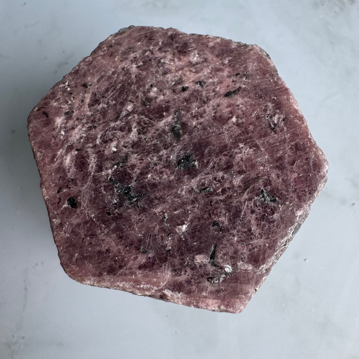 Ruby (Sacred Hexagon with Record Keeper Markings) Raw Crystal Specimen – Wholehearted Crystal Creations