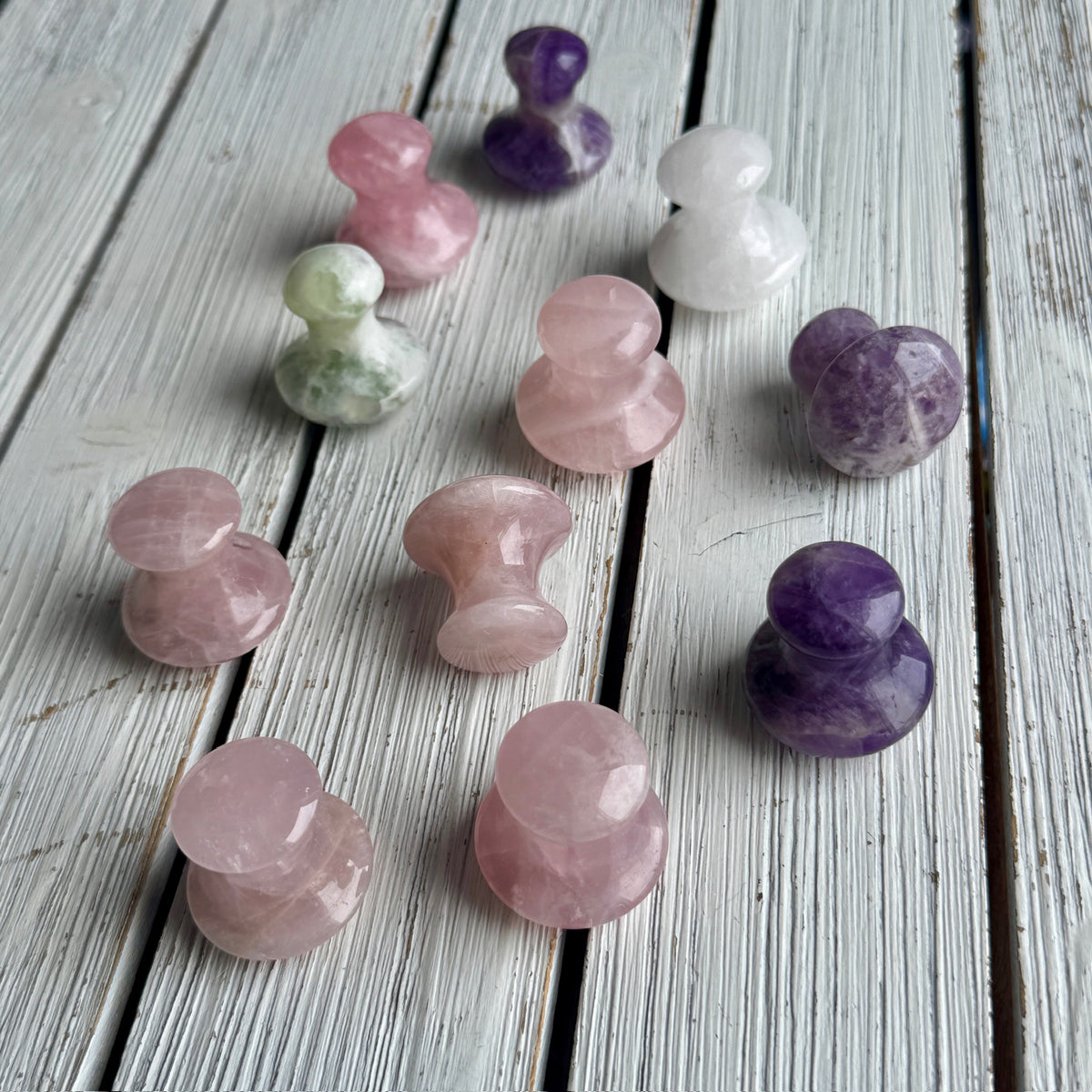 Crystal Face Massager Carving Specimen – Wholehearted Crystal Creations