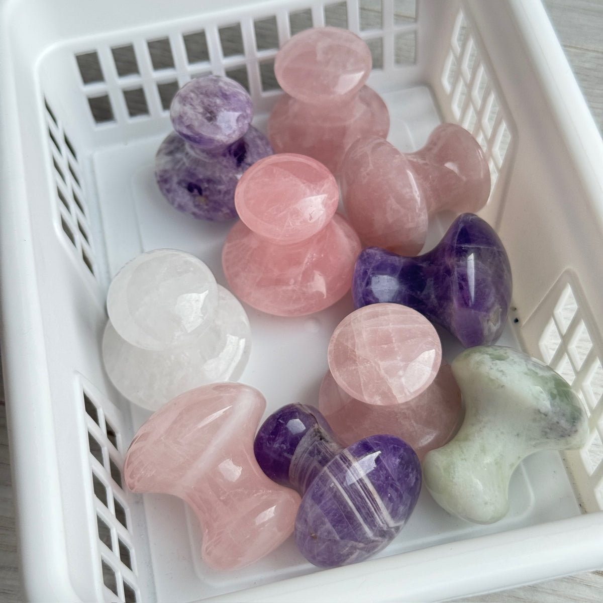 Crystal Face Massager Carving Specimen – Wholehearted Crystal Creations