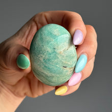 Amazonite Palm Stone Crystal Specimen – Wholehearted Crystal Creations