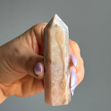 Flower Agate Pink Amethyst Tower Specimen