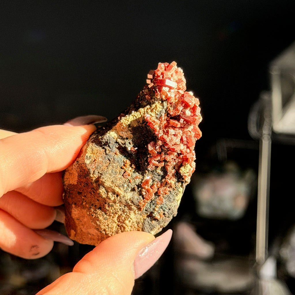 Vanadinite Raw Specimen (#V1)