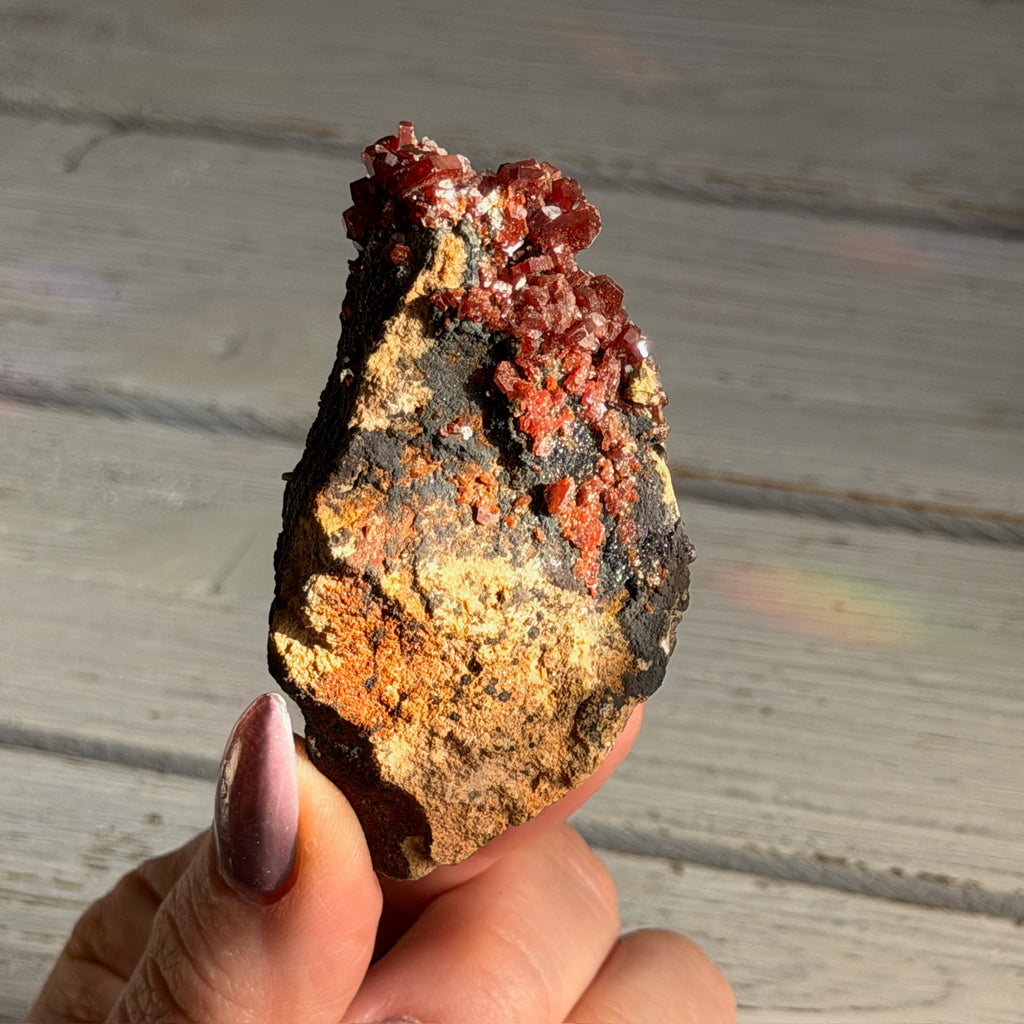 Vanadinite Raw Specimen (#V1)