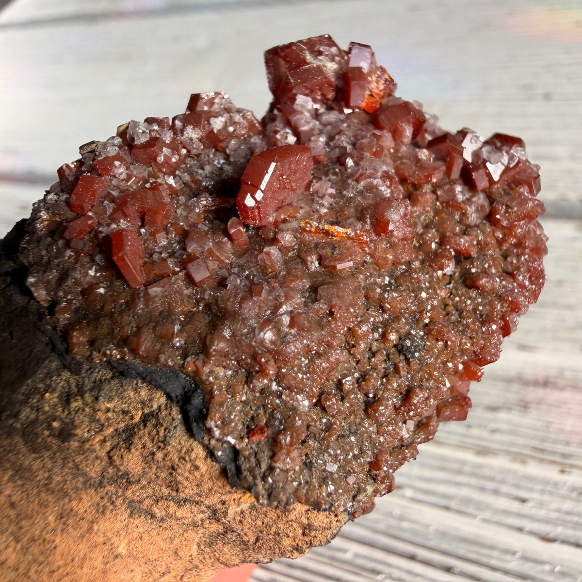 Vanadinite Raw Specimen (#V1)