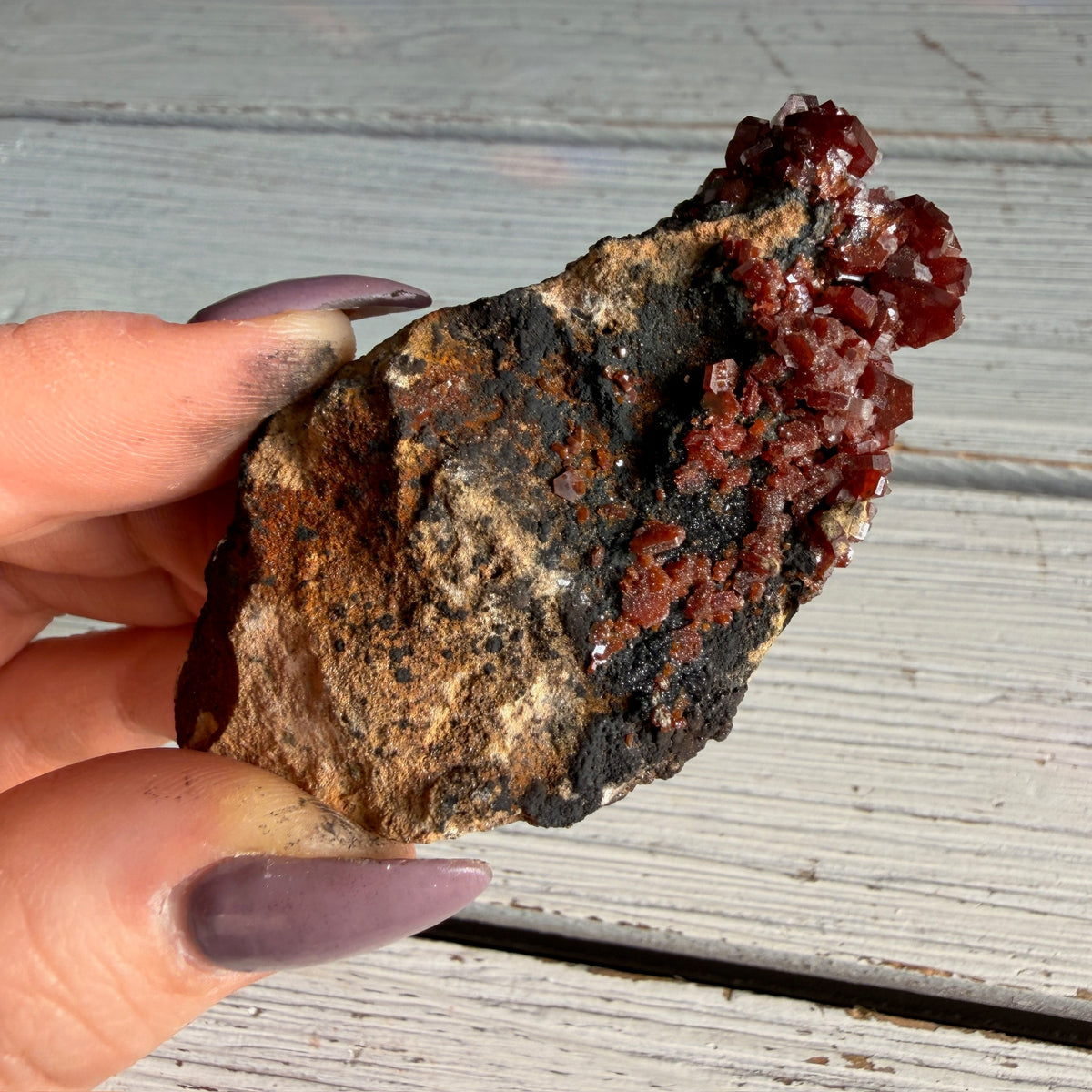 Vanadinite Raw Specimen (#V1)
