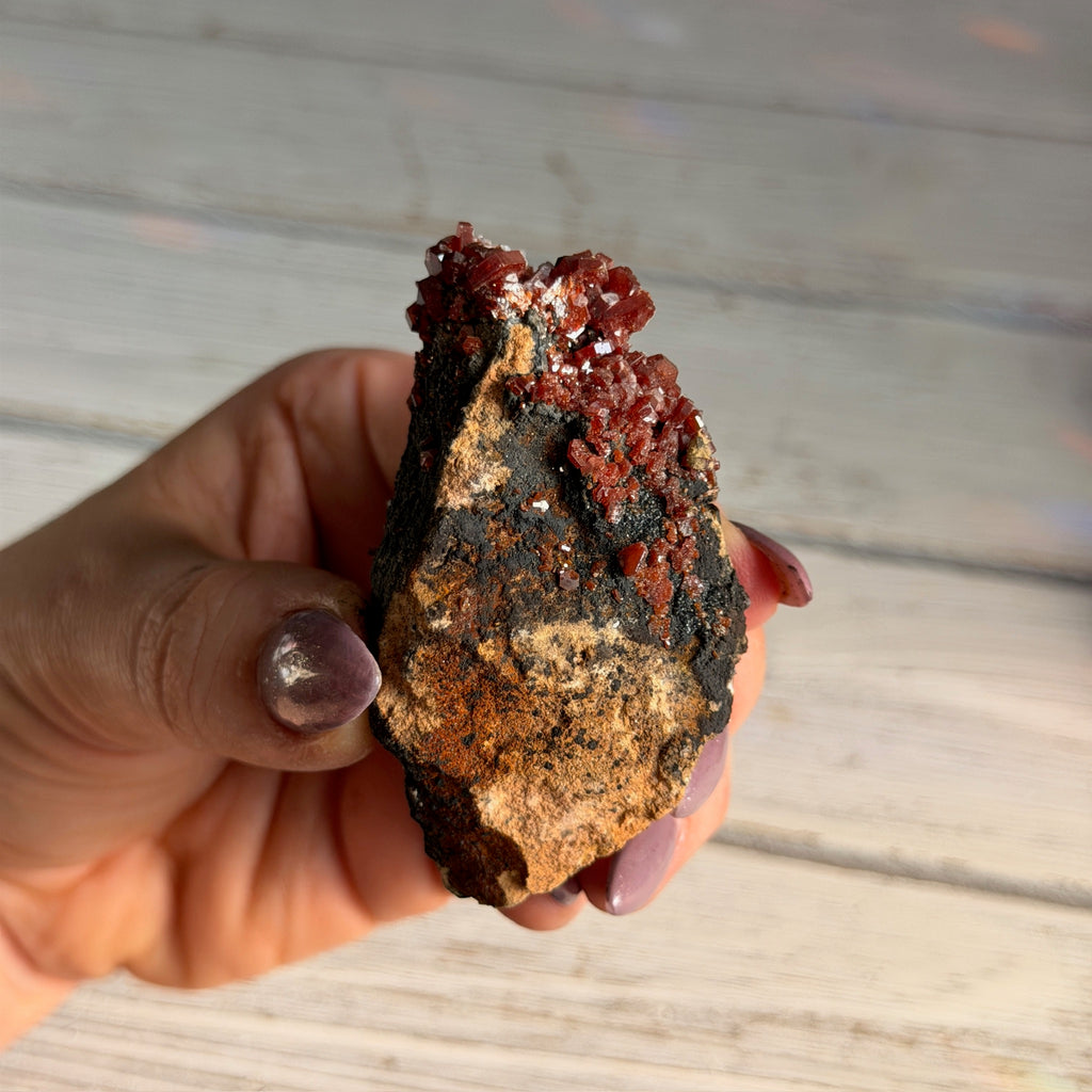 Vanadinite Raw Specimen (#V1)