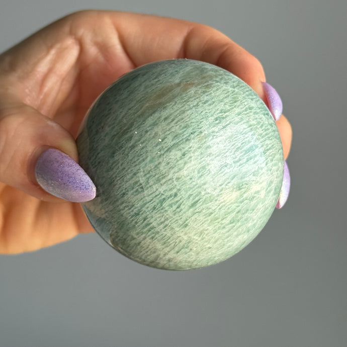 Amazonite (AA) Crystal Sphere Specimen