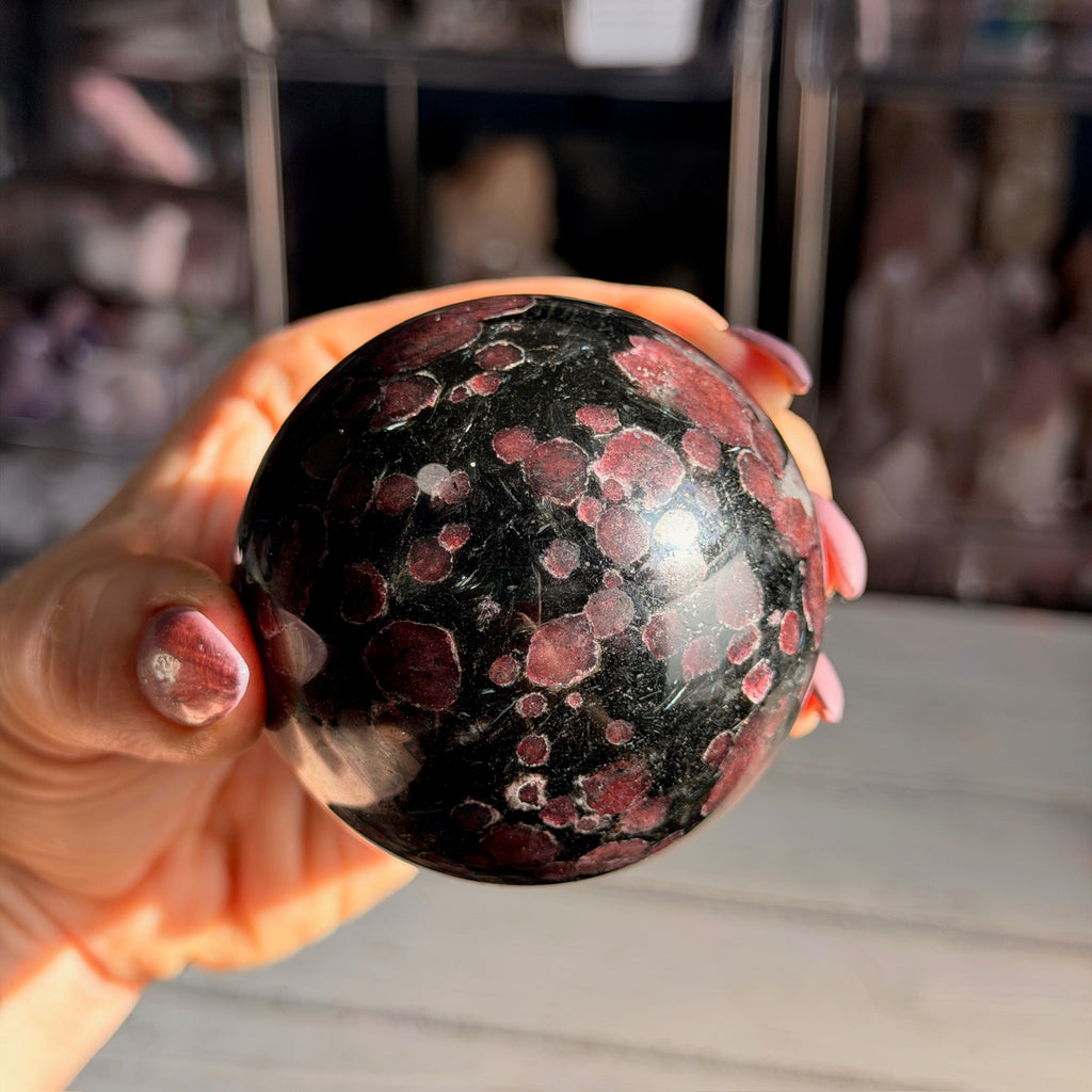 Arfvedsonite Sphere Specimen