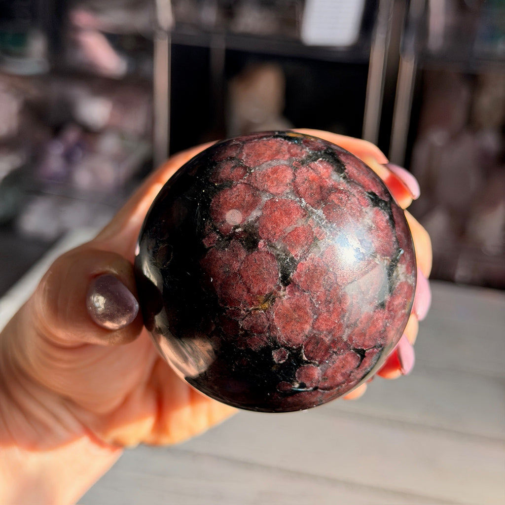 Arfvedsonite Sphere Specimen