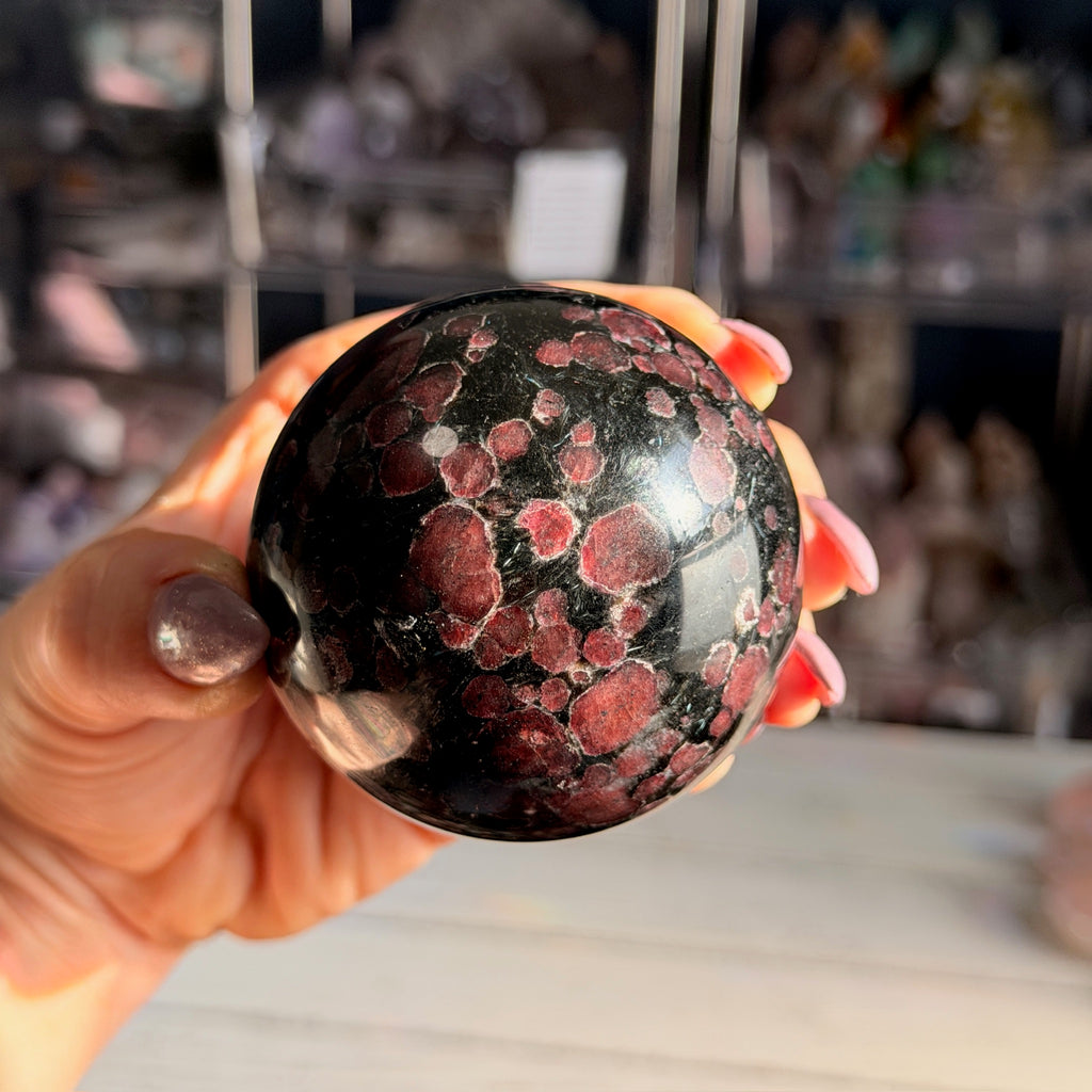 Arfvedsonite Sphere Specimen