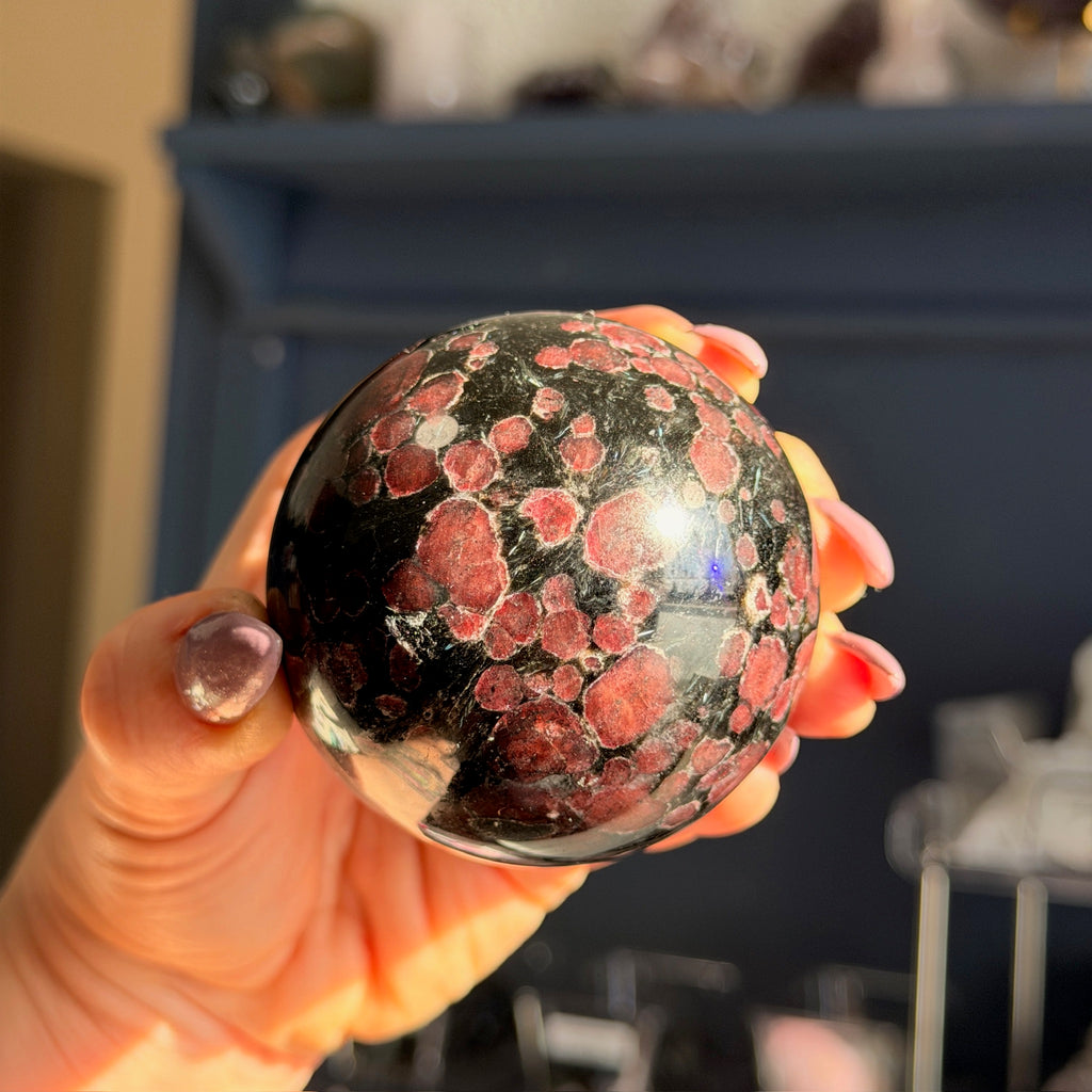 Arfvedsonite Sphere Specimen