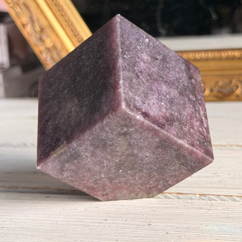 Lepidolite Cube Specimen