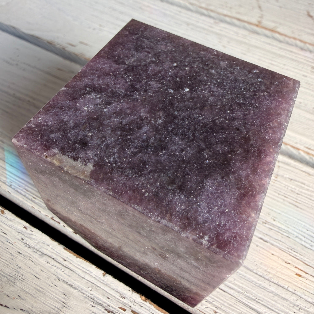 Lepidolite Cube Specimen