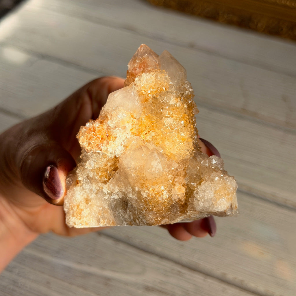Citrine Spirit Quartz Specimen