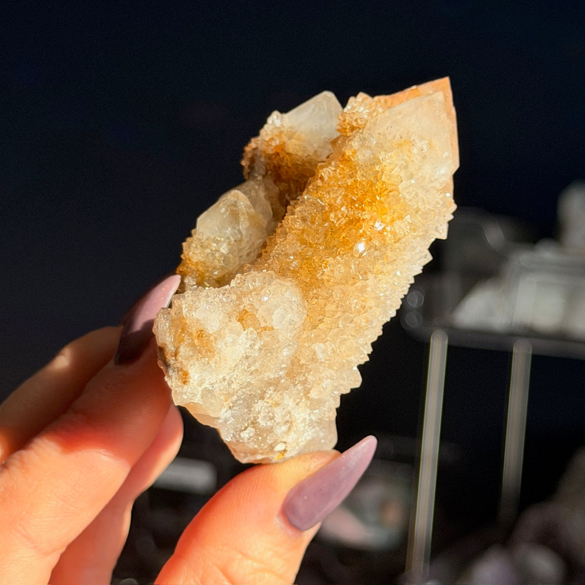 Citrine Spirit Quartz Specimen